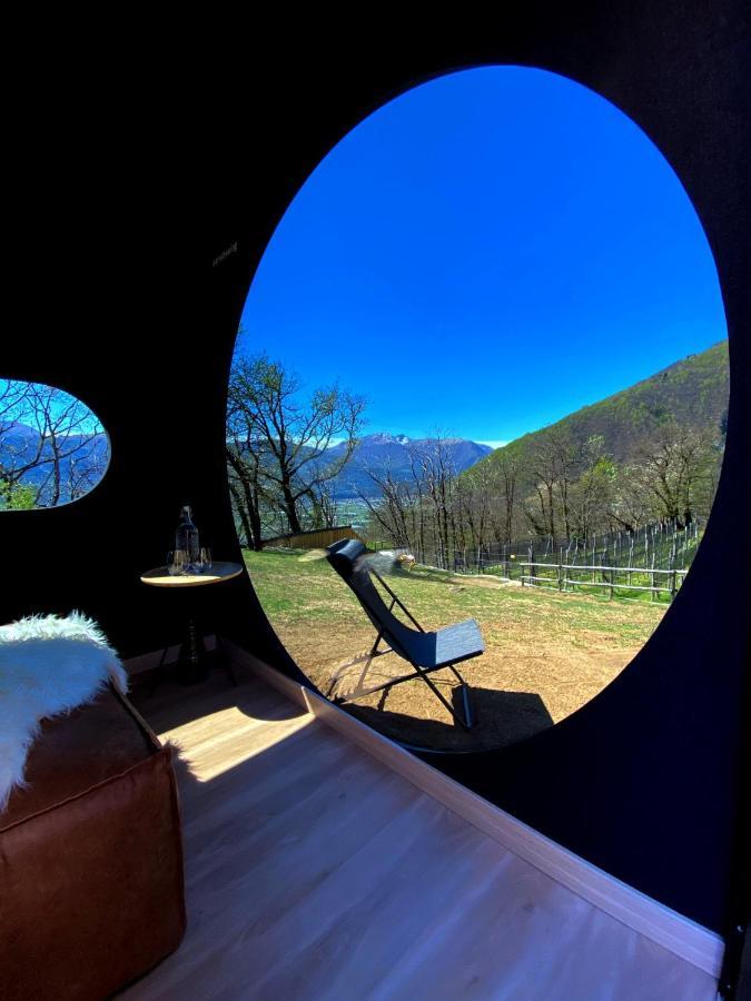Birdbox Curzutt Hotel Monte Carasso Ngoại thất bức ảnh