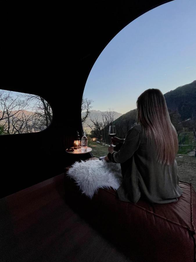 Birdbox Curzutt Hotel Monte Carasso Ngoại thất bức ảnh