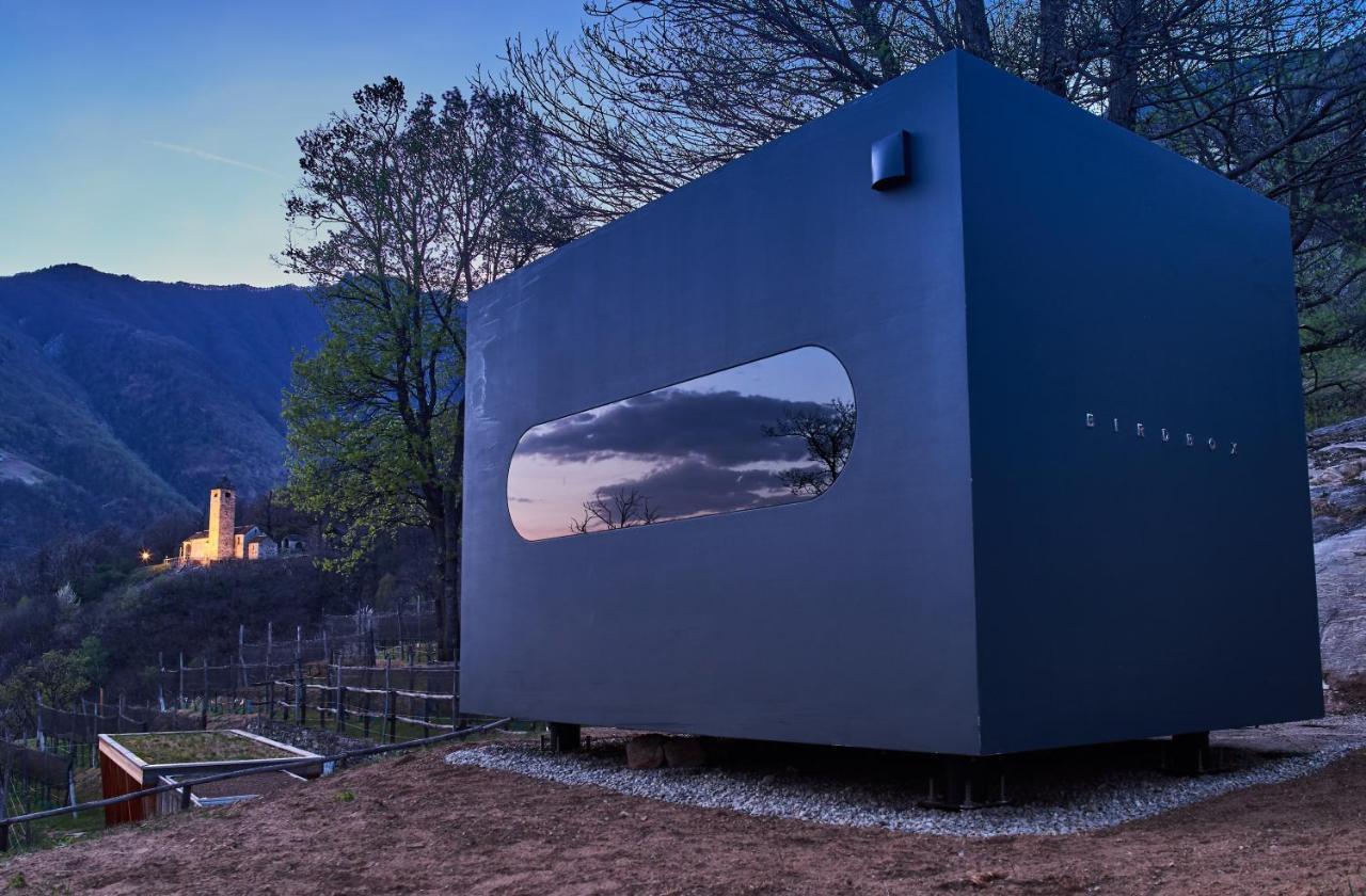 Birdbox Curzutt Hotel Monte Carasso Ngoại thất bức ảnh